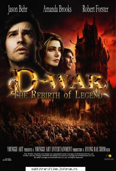 click pe poza pentru preview : coperta filmului razboiul dragonului - dragon war 2007 d-war